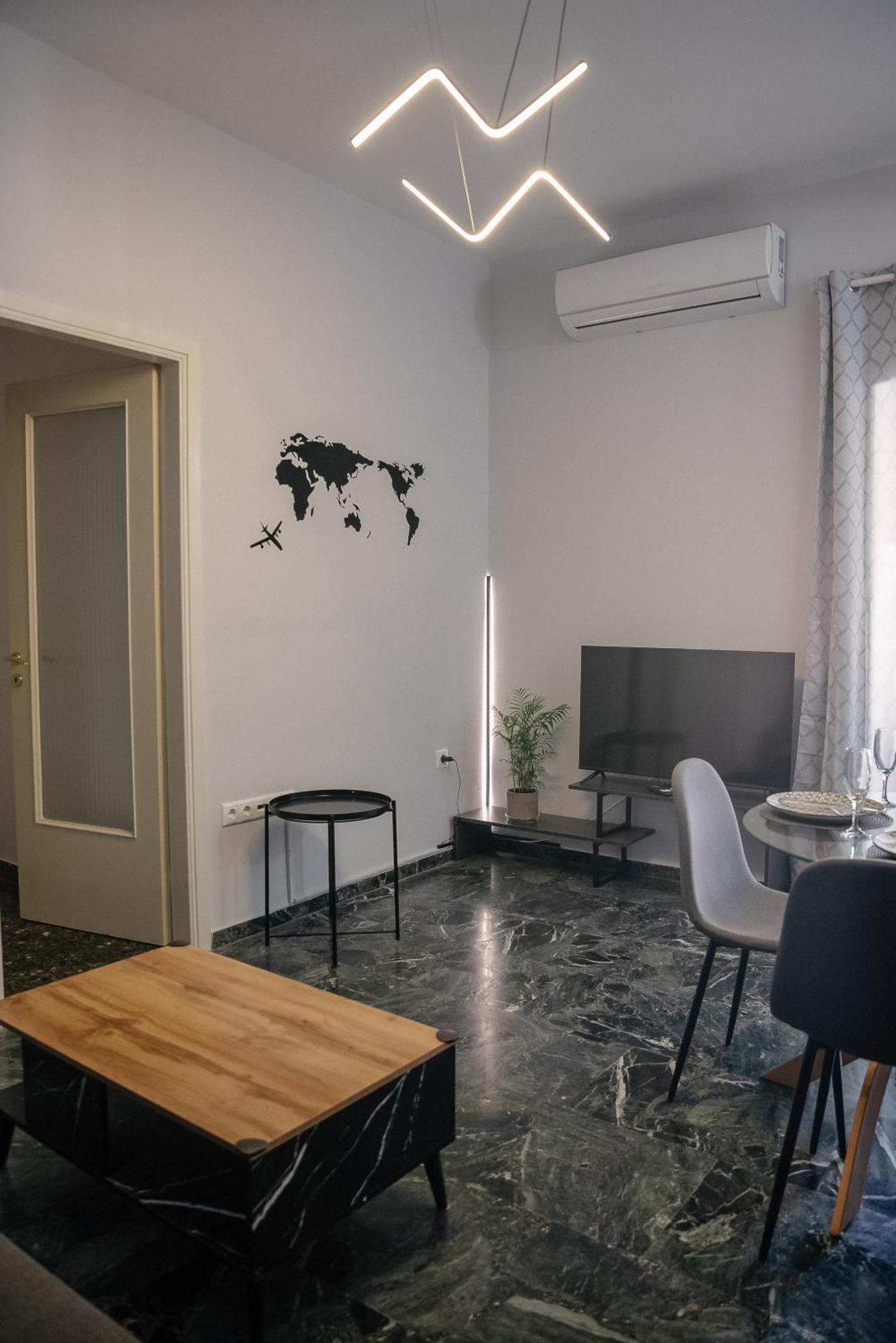 3Cs Athens Ampelokipoi Comfy Flat Ft Patio Airport Direct Day N Night Leilighet Eksteriør bilde