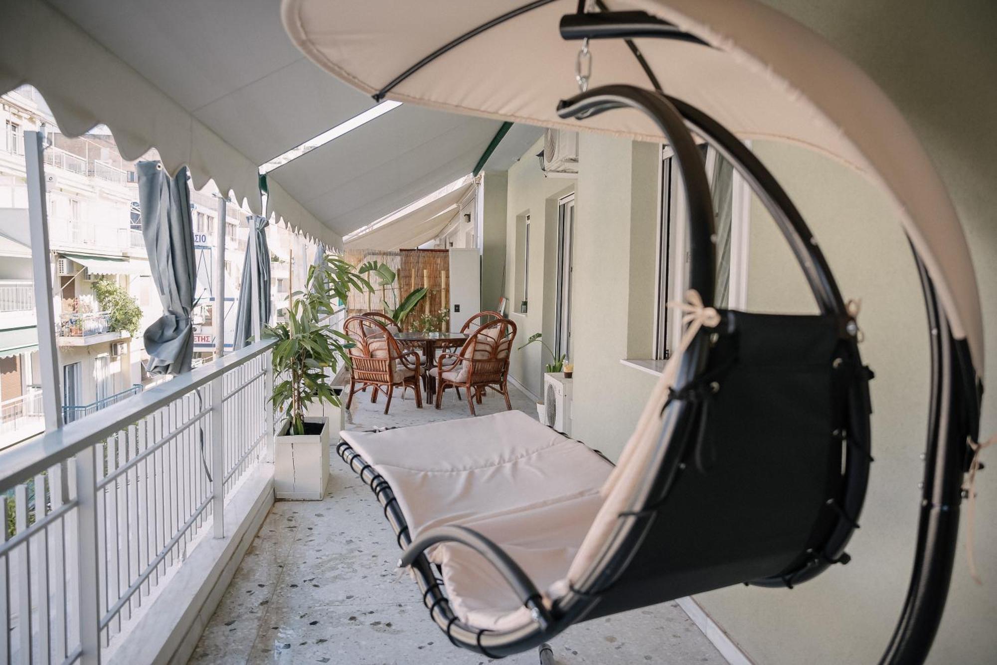 3Cs Athens Ampelokipoi Comfy Flat Ft Patio Airport Direct Day N Night Leilighet Eksteriør bilde
